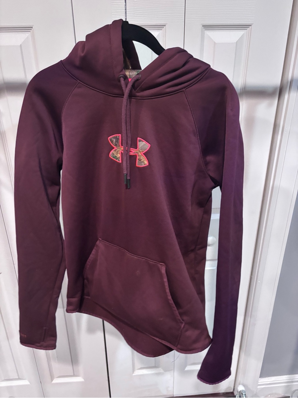 Under Armour Women's Maroon Pullover Hoodie